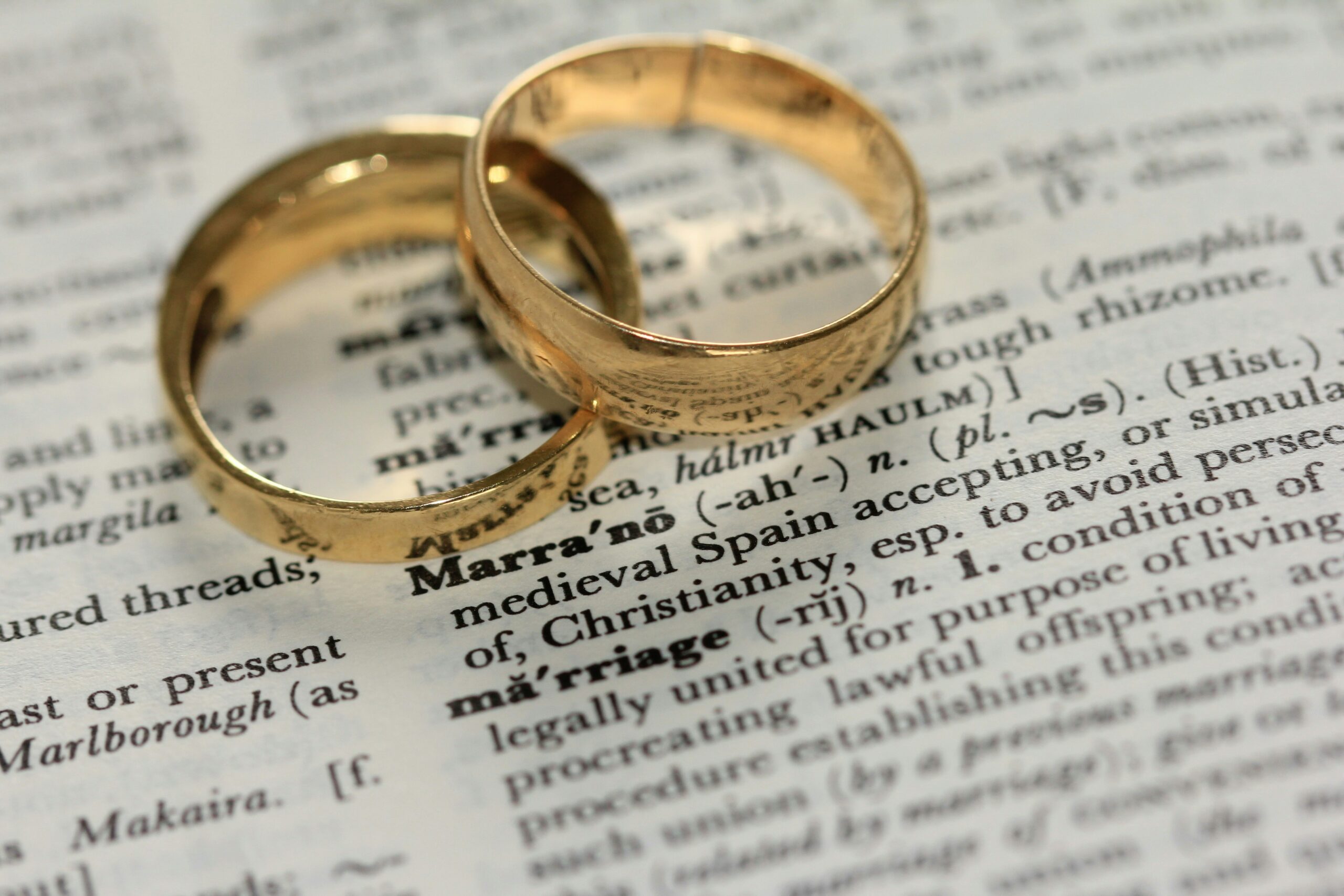 rings on a book